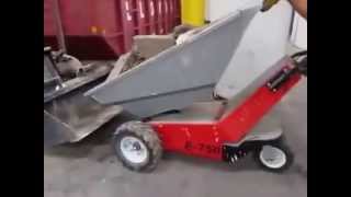 Power Pushers E 750 Electric Wheelbarrow™ Demolition [upl. by Hbaruas]