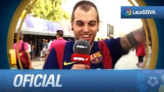 ¿Cuánto sabe la afición del FC Barcelona de su equipo [upl. by Esille]