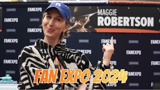 FAN EXPO CLEVELAND 2024  Interview with Maggie Robertson [upl. by Rebecka]