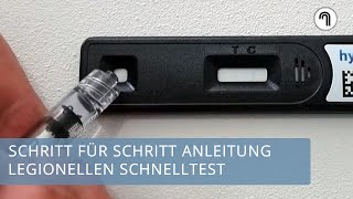 Legionellen Test Ohne Labor  Ergebnis Nach 30 Minuten Vor Ort  Anleitung Schritt Für Schritt [upl. by Nicole]