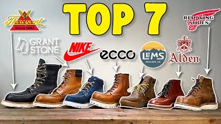 Top 7 moc toe boots ranked best to worst [upl. by Terej317]