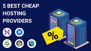 5 Best Cheap Web Hosting Services 2024 Up To 75 OFF Discount [upl. by Narak]