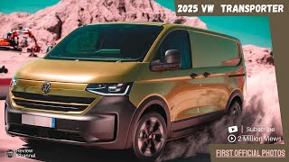 2025 VW T7 Transporter and Caravelle First Official Photos [upl. by Cartwright]