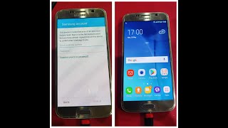 Samsung Galaxy S6 SMG920i Samsung Account Remove New Security [upl. by Dumm]