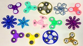 Huge Fidget Spinner Collection Fidget Spinner Compilation Fidget Spinner Unboxing [upl. by Joete]