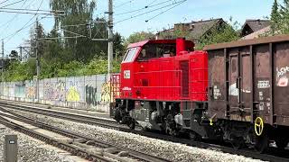 Freilassing und Salzburg Taxham Europark mit dabei war BRB ÖBB Güterverkehr [upl. by Eanel90]