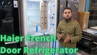 Haier French Door Refrigerator 4 Door HRF578TBG Review 2021 Pakistan  Pakrefcom [upl. by Dnamra879]