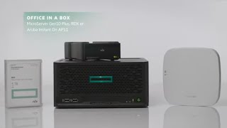 Déploiement des petites structures professionnelles avec HPE ProLiant MicroServer Gen10 Plus [upl. by Naerad]