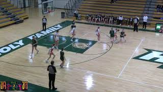 Holy Family Catholic High School vs Delano High School Womens Varsity Basketball [upl. by Gibbeon]