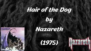 Hair of the Dog Lyrics  Nazareth  Correct Lyrics [upl. by Atwater833]