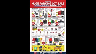 Harbor Freight Parking Lot Sale October 9 – October 15 2023 [upl. by Fayth]