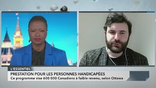 Budget 2024  un représentant de personnes en situation dhandicap déçu – 18 avril 2024 [upl. by Daberath]