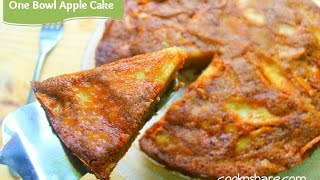 One Bowl Apple Cake [upl. by Eisor]