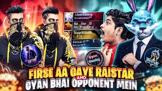 Raistar Gyan Bhai Satvik 😍 CS Rank Match [upl. by Fagin]