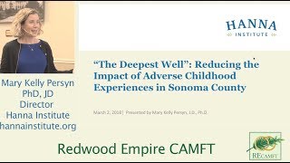 “The DeepWell” Reducing the Impact of Adverse Childhood Experiences ACEs Part 1 [upl. by Anahcra524]