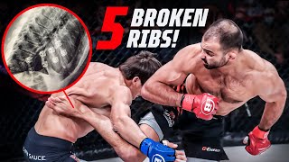 MOST Brutal Knockouts  TOP BELLATOR MMA Moments  Part 1 [upl. by Eixel]