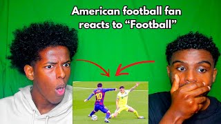 American Football Fan Reacts to quotFootballquot  Most Humiliating Skills REACTION [upl. by Dagley]