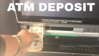 How To Make A Deposit At Your Bank Of America ATM [upl. by Blank]