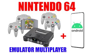 Nintendo 64 MULTIPLAYER on Android Devices  Full N64 Game Console Emulator Multi Player Tutorial [upl. by Madeline]