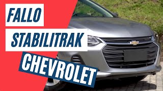 Fallo Stabilitrak Chevrolet 2024 [upl. by Ellitnahc]