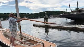 WoodenBoat Show 2019 LESTER ROWE [upl. by Rudolf922]