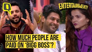 Revealed Contract Details of Bigg Boss Contestants  The Quint [upl. by Nnaitak]