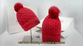 Warm Soft Cuffed Beanie Daily Wholesale Cozy Knitted Skull Cap beanie cap China Best Makers [upl. by Wehttam412]