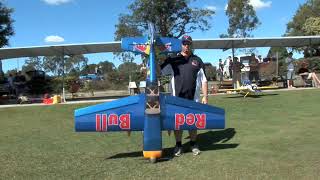 FlyModel Edge540 RC 50cc Aerobatic Plane [upl. by Delacourt]