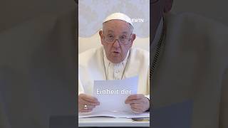 Aus der Eröffnungsrede zum Internationalen Eucharistischen Kongress 2024 von Papst Franziskus [upl. by Nadroj791]