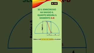 S105  QUANTO MISURA IL SEGMENTO AB [upl. by Naleag]