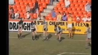 classic cronulla sharks highlights part 2 1992 tries [upl. by Anaihsat]