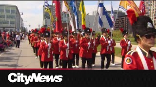 Celebrating Markhams Olympians with a parade [upl. by Devland]