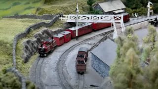 Corris Railway Society Model Railway Exhibition 2024  Y Plas Machynlleth [upl. by Kelula]