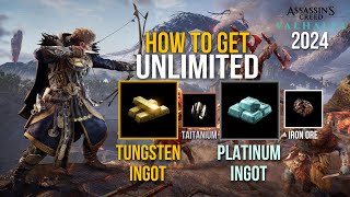 AC VALHALLA HOW TO GET UNLIMITED TUNGSTEN INGOT AND PLATINUM INGOT 💯 WORKING TRICK [upl. by Ajan]