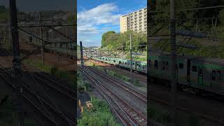 【４K映像】湘南新宿ライン 上り電車 ShonanShinjuku Line inbound train [upl. by Notrem560]