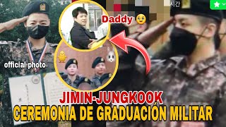 JiminJungkook en su CEREMONIA DE GRADUACIÓN😍🐥🐰Envian emotivo mensaje a Army😭💜 bts jungkook jimin [upl. by Gwenn]