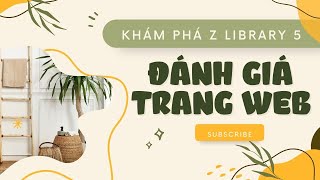 Txvnz  Học cùng ZLibrary  Đánh giá trang web [upl. by Joseito]