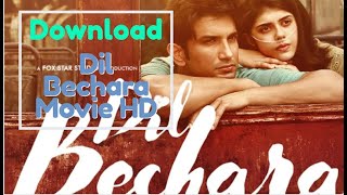 Dil Bechara full movie in hindi download  Dil Bechara movie download kese kra [upl. by Shlomo]