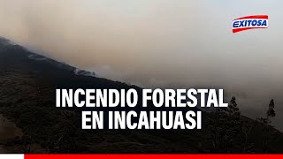 🔴🔵Lambayeque Nuevo incendio forestal en Incahuasi [upl. by Eleynad]