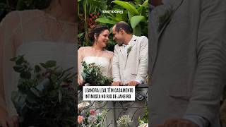 Leandra Lea tem casamento intimista no Rio de Janeiro [upl. by Berta318]