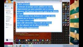 Como instalar Addon Bagnon para wow 335a instalar cualquier addon [upl. by Nnahtebazile630]