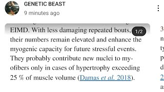 QampA Why Satellite Cells Will Only Ever Donate Nuclei to support Further Muscle Growth Explained [upl. by Trinette214]