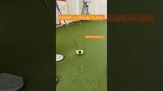 Mallet vs Blade Putter [upl. by Einaj]