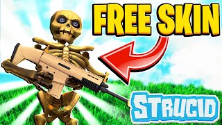 HOW TO GET THE NEW FREE SKELETON SKIN IN STRUCID  Roblox [upl. by Wakeen]