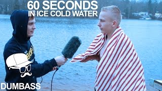 60 seconds in Ice Cold Water [upl. by Esya]