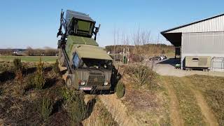 Mit dem Steyr Pinzgauer auf der Geländestrecke  Mit Jagdaufbau 6x6 unstoppbar [upl. by Netloc]