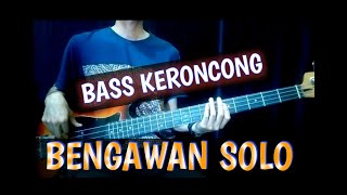 Cover Bass Bengawan Solo Keroncong [upl. by Thirza]