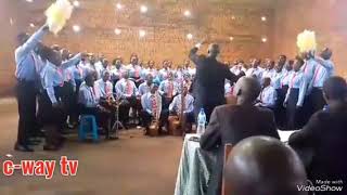 Choir festivalsAllsaints choir of christ the king Arua Rukuza ma ovu oruplaying cway tv [upl. by Milburr]