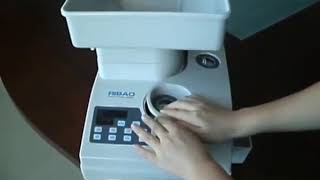 RIBAO TECHNOLOGY HCS 3500AH Coin Counter [upl. by Ysiad]