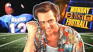 MNF Intro  Dan Marino amp Ace Ventura  Steelers vs Dolphins 1995 [upl. by Hoffer696]